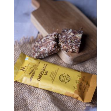 Mighty Millets: Dates Ragi Bars - Pack of 10
