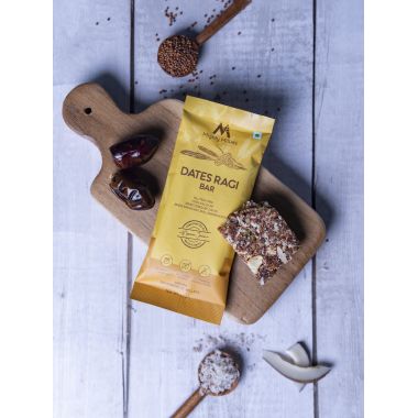 Mighty Millets: Dates Ragi Bars - Pack of 10