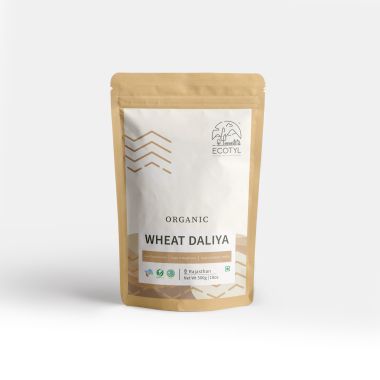 Ecotyl: Organic Wheat Daliya - 500 gm