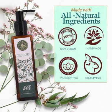 Luxuriate : Eucalyptus Nutrients for Hands Gentle Foaming Hand Wash Liquid Wash - 200 ml