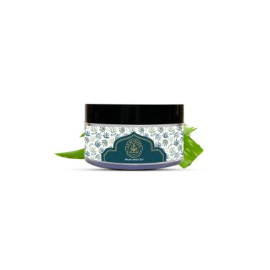 Luxuriate : 100% Pure Natural Bio Organic Non-Toxic Aloe Vera Gel for Glowing & Radiant Skin Treatment - 100gm