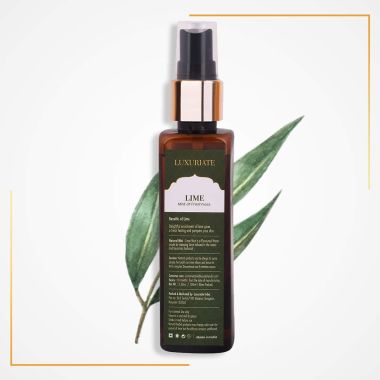 Luxuriate : Pure and Natural Skin/Face Lime Face Mist Spray for Men and Women- 100 ml
