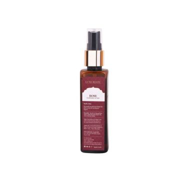Luxuriate : Pure and Natural Skin/Face Rose Mist Spray for Dry Skin and Glow for Men and Women- 100 ml