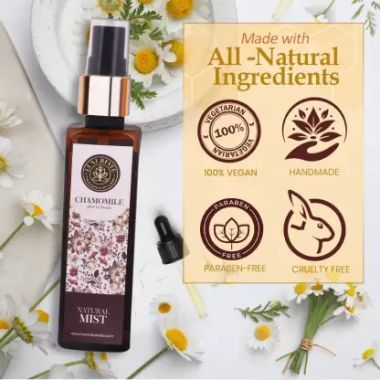 Luxuriate : Pure and Natural Body/Face Chamomile Mist Spray for Men and Women- 100 ml