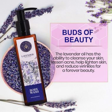 Luxuriate : Lavender Buds of Beauty Fresh Body Wash Shower Liquid for Men and Women-200 ml