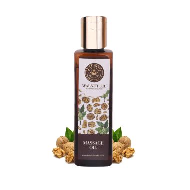 Luxuriate : Natural Walnut/Akhrot Oil for all Skin - Anti-aging for Shiny Hair Growth- Face & Body - 100ml