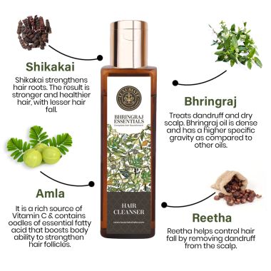 Luxuriate : Bhringraj Shampoo for Unisex - 200ml