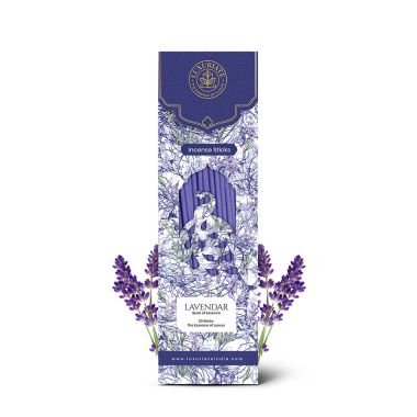 Luxuriate : Lavender Incense Agarbatti Sticks - Contains 20 Incense Sticks