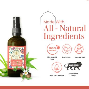Luxuriate : Tea Tree & Salicylic Acid Forming Face Wash For Unisex - 100ml