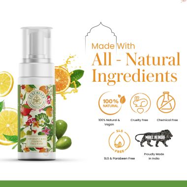 Luxuriate : Vitamin C & B3 Forming Face Wash For Unisex - 100ml