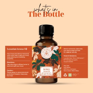 Luxuriate : Koko Aroma Oil - 15ml