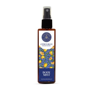 Luxuriate : Citrus Blue Mist Fragrance Body Mist Men & Women With Ethereay...