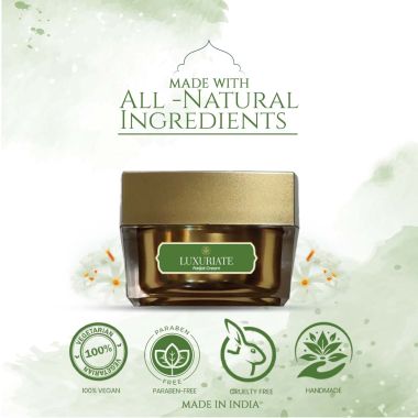 Luxuriate : Parijat Moisturizer Cream for Unisex - 50ml