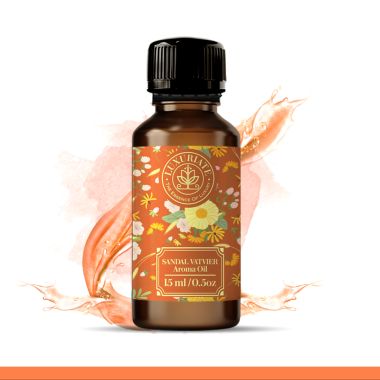 Luxuriate : Sandalwood Vativer Aroma Oil - 15ml