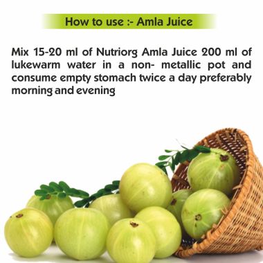 Nutriorg: Amla Juice - 250 ml (Pack of 2)
