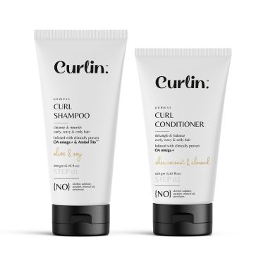 Curlin: Curlin Shampoo + Conditioner - Duo Pack
