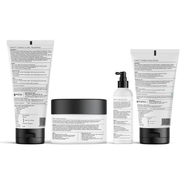 Curlin: Curlin Shampoo + Deep Conditioning Mask + Curl cream + Scalp tonic - Curl Expert Kit