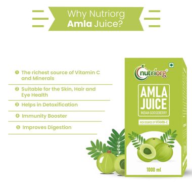 Nutriorg: Amla Juice - 1000 ml