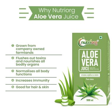 Nutriorg: Aloevera Juice - 1000 ml