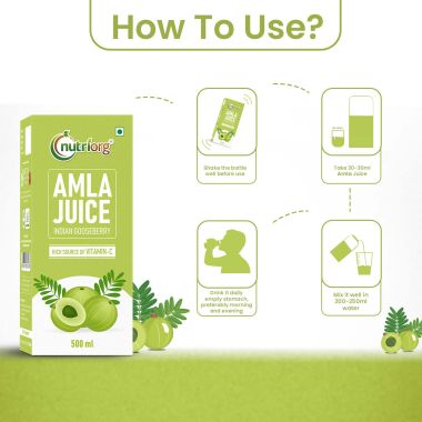 Nutriorg: Amla Juice - 500 ml