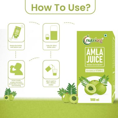 Nutriorg: Amla Juice - 1000 ml