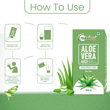 Nutriorg: Aloevera Juice - 1000 ml