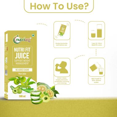 Nutriorg: Nutri Fit Juice - 500 ml