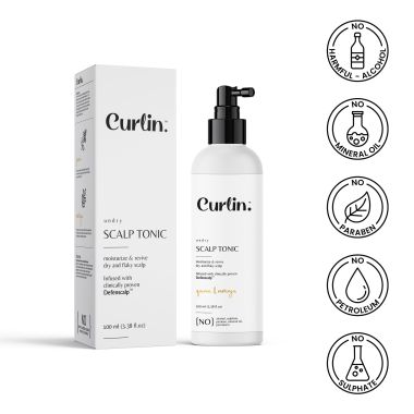 Curlin: Undry Scalp Tonic - 100ml