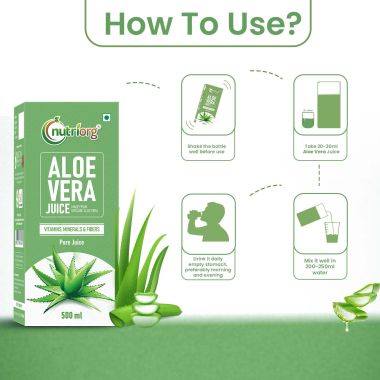 Nutriorg: Aloevera Juice - 500 ml