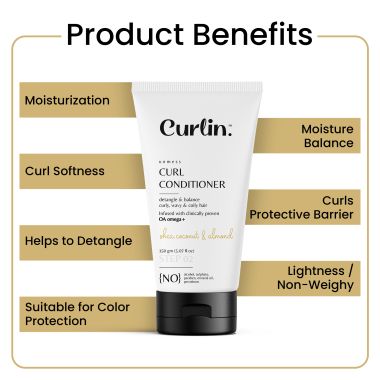 Curlin: Unmess Curl Conditioner - 150gm