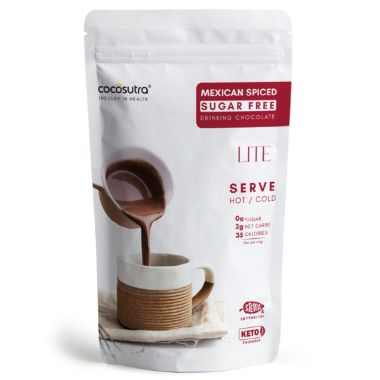 Cocosutra: Mexican Spiced Sugar-Free Drinking Chocolate Mix - 200gm