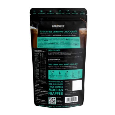 Cocosutra: DEFEND Sugar-Free Drinking Chocolate Mix - 200gm