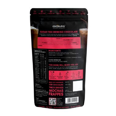 Cocosutra: GLOW Sugar-Free Drinking Chocolate Mix - 200gm