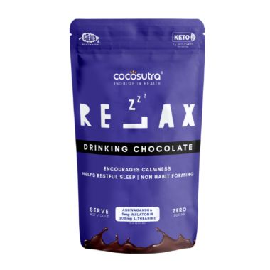 Cocosutra: RELAX Sugar-Free Drinking Chocolate Mix - 200gm