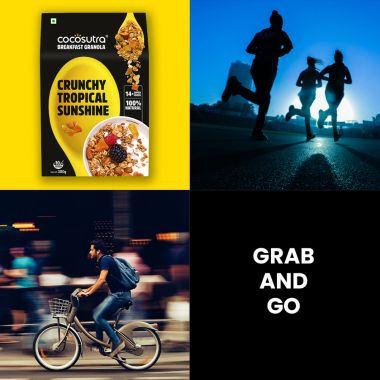 Cocosutra: Crunchy Tropical Sunshine Granola - 300gm