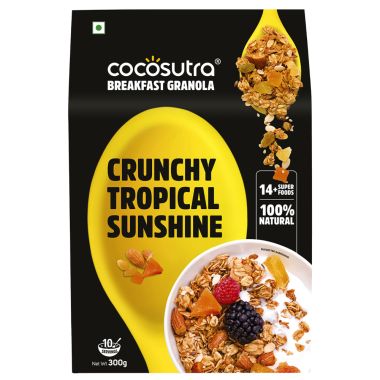 Cocosutra: Crunchy Tropical Sunshine Granola - 300gm