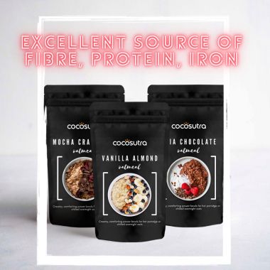 Cocosutra: Mocha Cranberry Oatmeal - 300gm