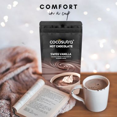 Cocosutra: Swiss Vanilla Hot Chocolate Mix - 100gm