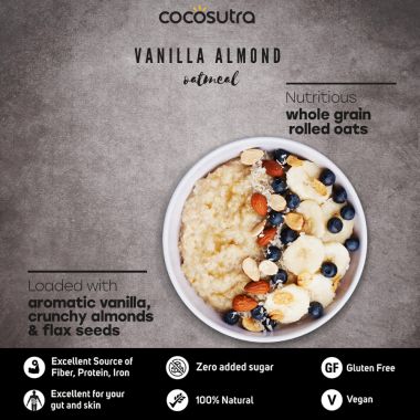 Cocosutra: Vanilla Almond Oatmeal - 300gm