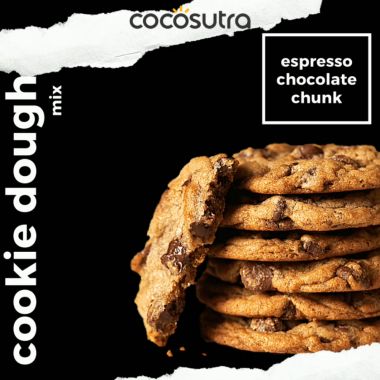 Cocosutra: Espresso Chocolate Chunk Cookie Dough Mix - 220gm