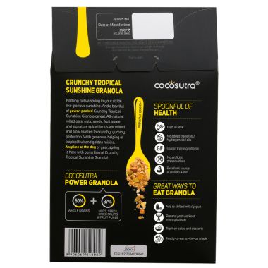 Cocosutra: Crunchy Tropical Sunshine Granola - 300gm