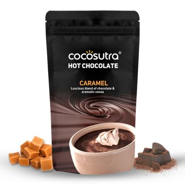 Cocosutra: Caramel Hot Chocolate Mix - 100gm