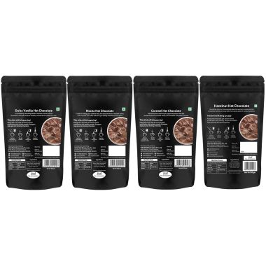 Cocosutra: Hot Chocolate Combo - Pack of 4 (100gm Each)