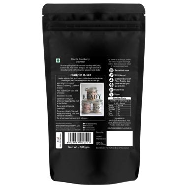 Cocosutra: Mocha Cranberry Oatmeal - 300gm