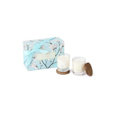 Niana: Signature Candle Duo - Honeysuckle Jasmine & Mediterranean Breeze