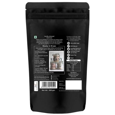 Cocosutra: Vanilla Almond Oatmeal - 300gm