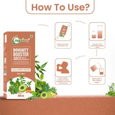 Nutriorg: Immunity Booster Juice - 500 ml