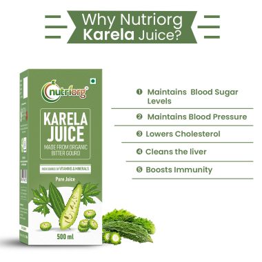 Nutriorg: Karela Juice - 500 ml