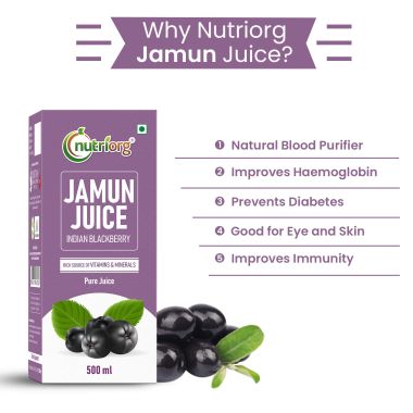 Nutriorg: Jamun Juice - 500ml
