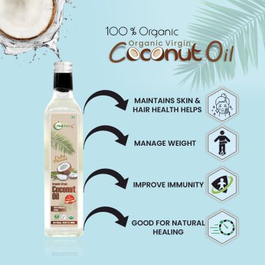Nutriorg: Certified Organic Virgin Coconut Oil - 250 ml